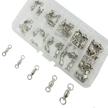 50 шт. рыболовные Вертлюги серебристого цвета рыболовные аксессуары Размер 2#3#4#5#6# безопасность и выживания Z921