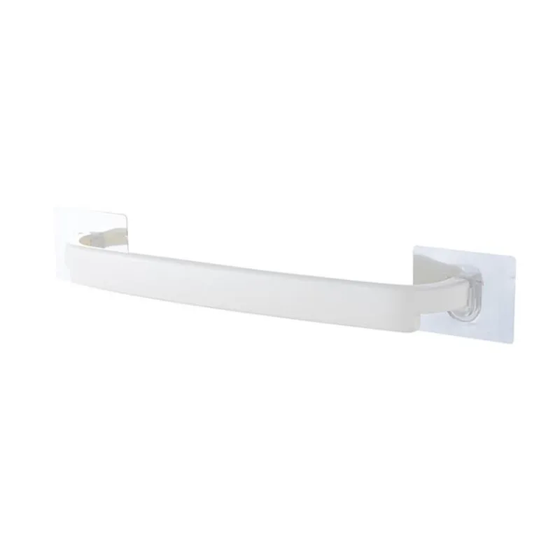 H787 White HOMETREE 1 шт. большая настенная Полка для полотенец для ванной держатель клейкий сильный ванная комната подвесная полка Туалетная рулонная бумага подвесная H787 - Цвет: H787 White