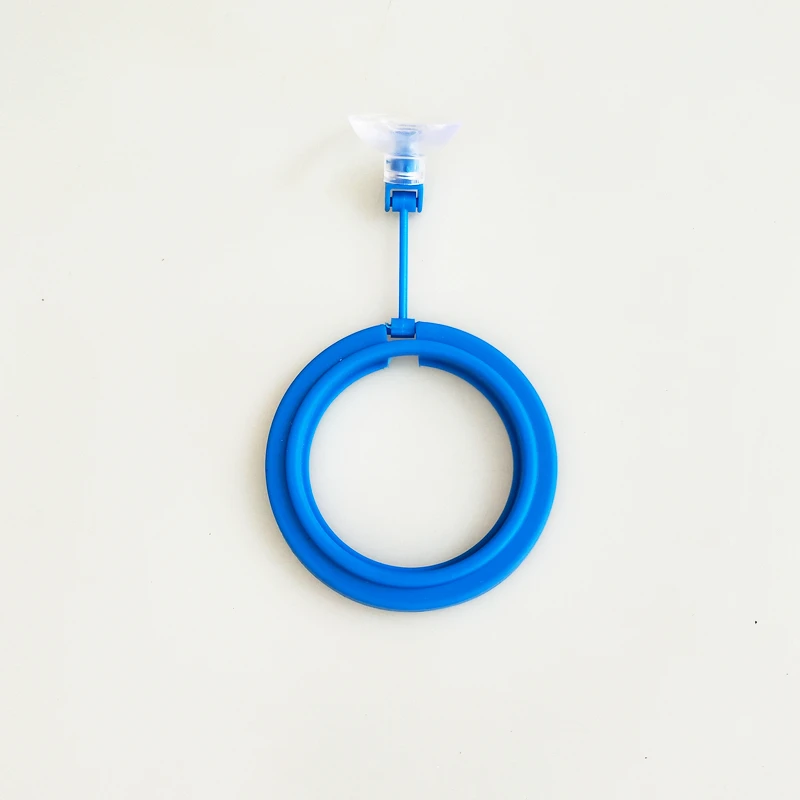 10 шт. аквариум простой пластик Кормление кольцо 7,5 см диаметр аксессуары для аквариумов плавающей рыбы подачи