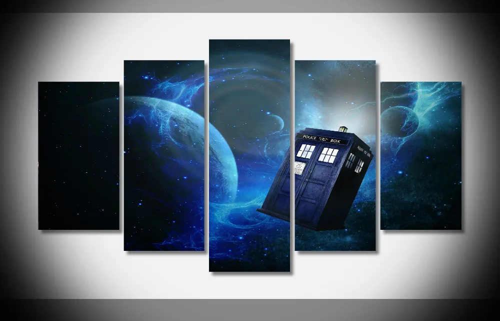 

6510 Doctor Who Poster Framed Gallery wrap art print home wall decor wall picture Already to hang digital print wholesale HD