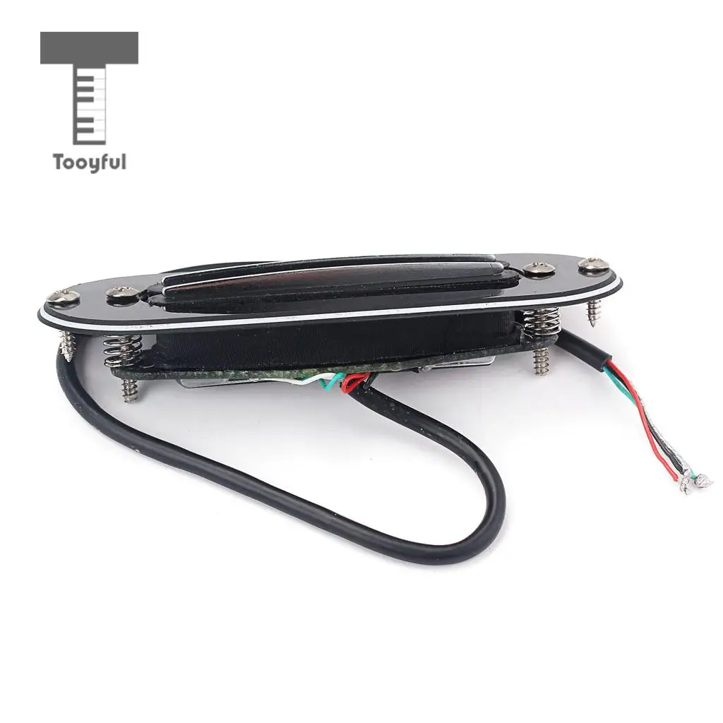 Tooyful Dual Hot Rail Humbucker Pickup for Acoustic Folk Electric Cigar Box Guitar