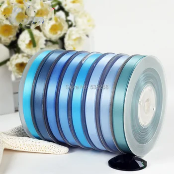 

Free shipping high quality 25mm transparent Double face satin ribbons belt gift packing wedding decoration 1 rolls*100yards