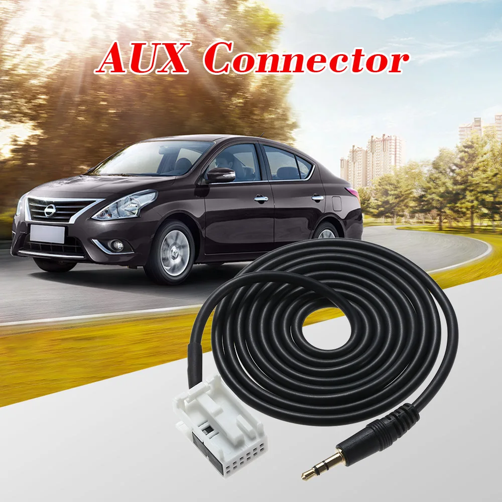 3 5 мм мужской разъем AUX аудио кабель-адаптер для Peugeot 307 308 407 408 507 Citroen C2 C5 Sega Triumph с VDO