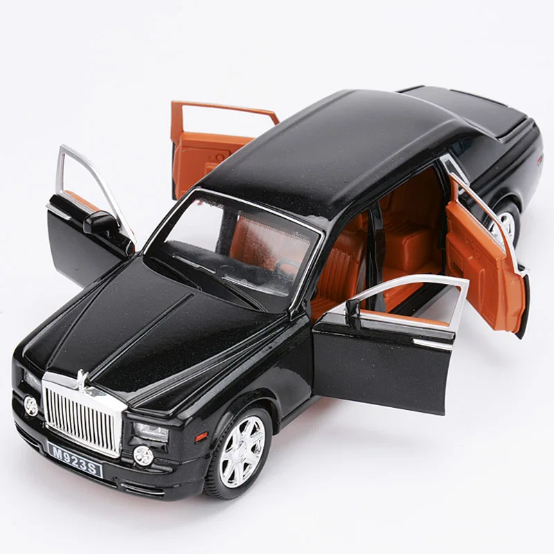 1/24 ROLLS ROYCE DIECAST CAR WITH OPENING DOORS PULL BACK ...