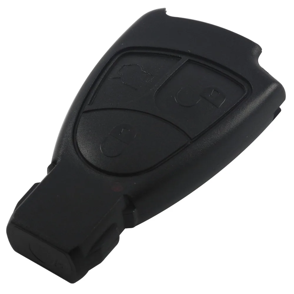 New Uncut Blade Remote Car Key Shell Fob for Mercedes Benz Car Key Case 3 Button