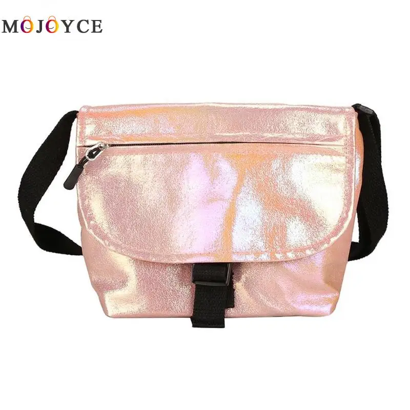

Fashion Teenager Girls Crossbody Bags Female Mirror Reflection PU Leather Shoulder Bag for Women 2018