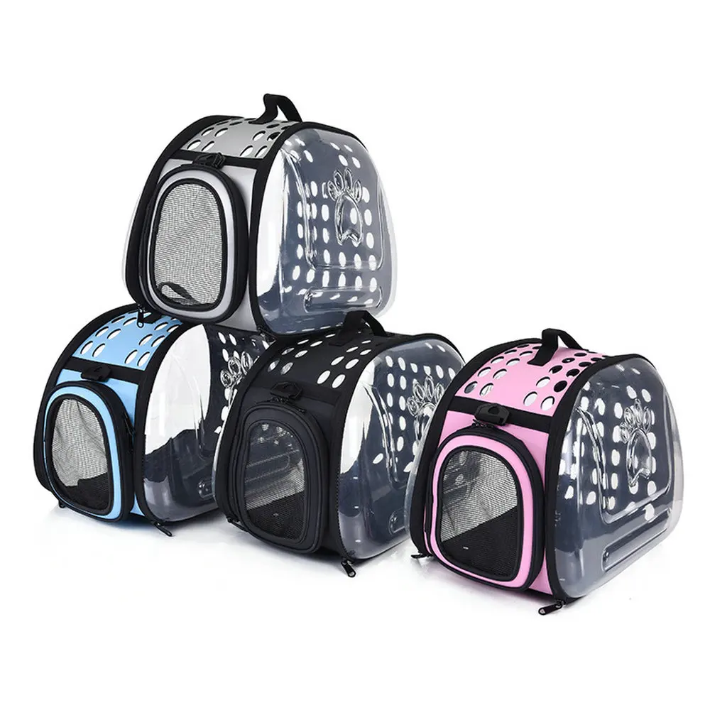 Travel Pet Bag Outdoors Puppy Dog Cat Carrier Foldable Shoulder Handbag Supplies | Дом и сад