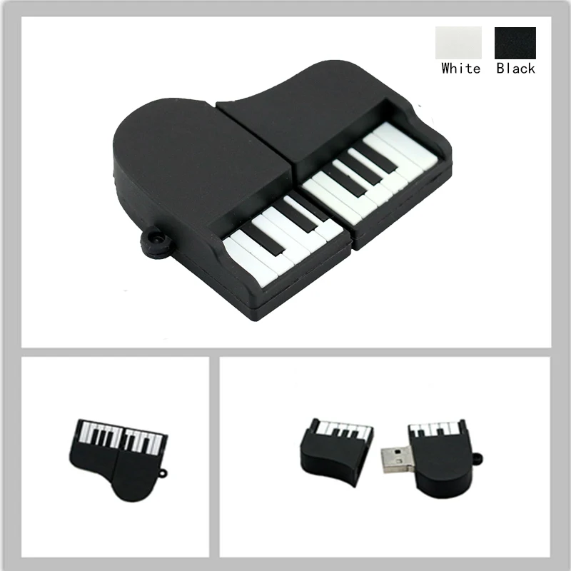 

Cute Piano Shape USB Flash Drive 4GB 8GB 16GB 32GB 64GB Usb Disk Flash USB 2.0 Pen Drive Memory Stick Storage Pendrive U Disk