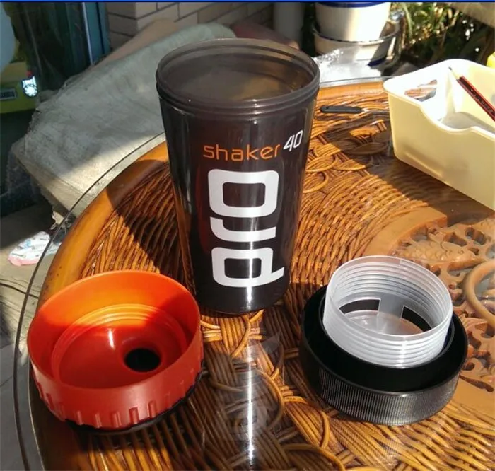 شاكر برو 40 مصل البروتين التغذية خلاط خلاط زجاجة الرياضية لياقة رياضة شاكر البروتين مسحوق بلدي زجاجة المياه 700 ml