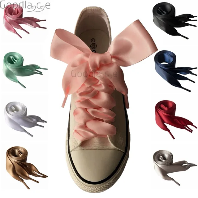 US $2.7 15% OFF|4 cm Extra Breite Satin Schnürsenkel Flach Band Schnürsenkel für Sneaker Sport Schuhe 130 cm/51 Zoll in 4 cm Extra Breite Satin ... US $2.7 15% OFF|4 cm Extra Breite Satin Schnürsenkel Flach Band Schnürsenkel für Sneaker Sport Schuhe 130 cm/51 Zoll in 4 cm Extra Breite Satin ...