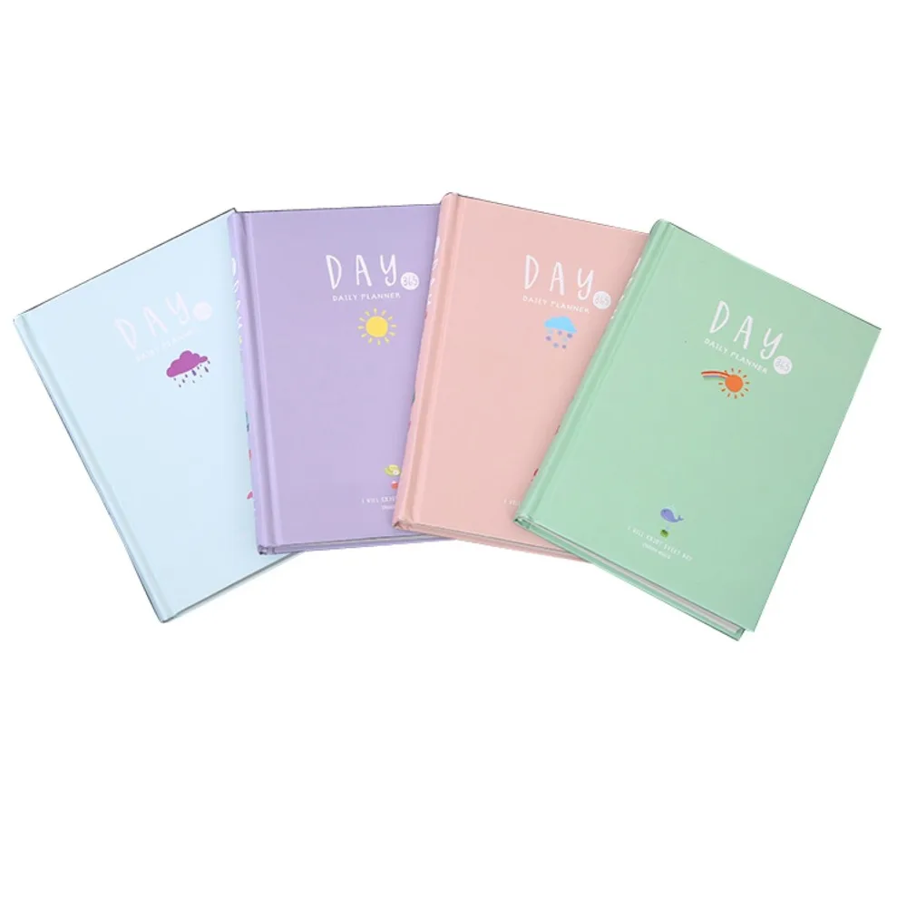 

Agenda 2019 365 Planner Notebooks Diary Weekly Monthly Annual Hardcover Office Cute School Stationery Organizer Schedule Journal