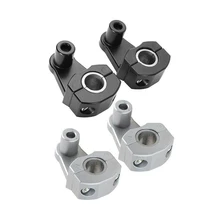 Мотоцикл дорожный бар зажимы оригинальная рукоятка из сплава ручка стойки для руля 1 пара 22 мм 25 мм 28 мм алюминиевый Универсальный руль