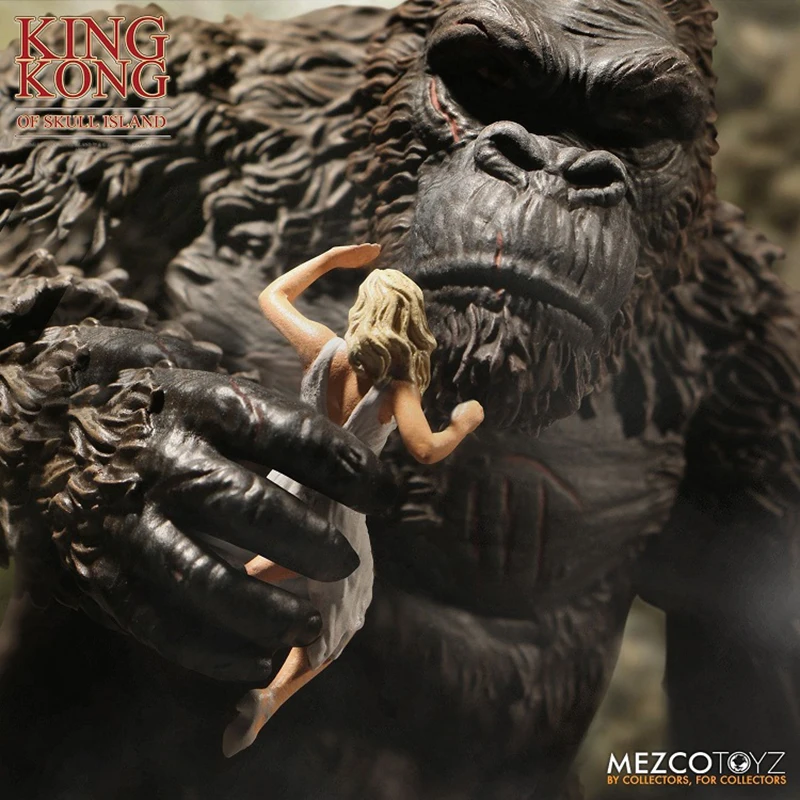 18cm High cartoon Anime figure Kong Skull Island KINGKONG Figure Collection Figure Model Display Toy Collection Gift 