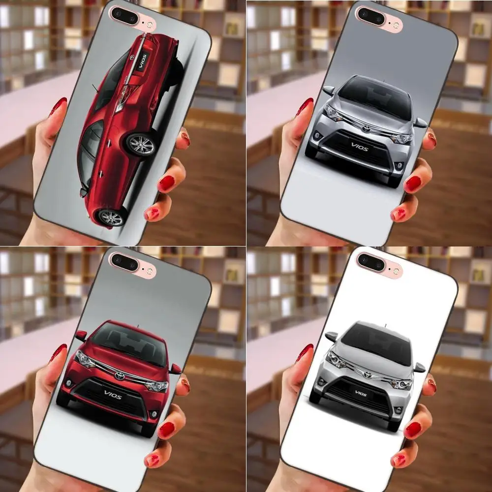 

For Huawei Honor 5A 6A 6C 7A 7C 7X 8A 8C 8X 9 10 P8 P9 P10 P20 P30 Mini Lite Plus TPU Phone Skin Simple City Car Toyota Vios