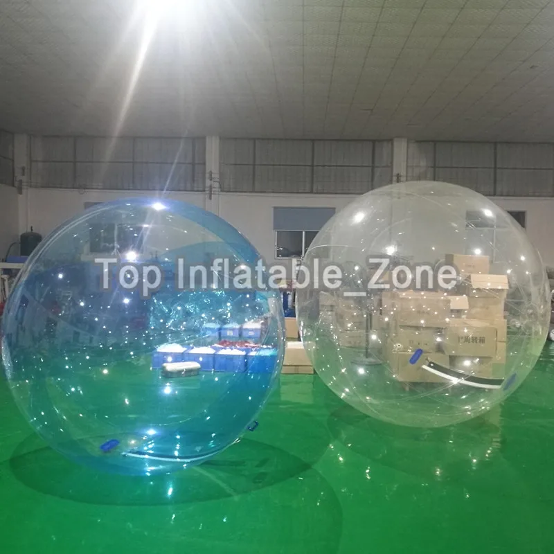 

PVC/TPU Inflatable Water Balloon Big Discount Inflatable Water Roller Ball Transparent Water Walking Ball For Human Hamster Ball