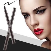 Профессиональная Матовая Водонепроницаемая жидкая подводка в ручке Леди Косметика для подводки глаз Макияж глаз контурный маркер Красивая необходимая подводка