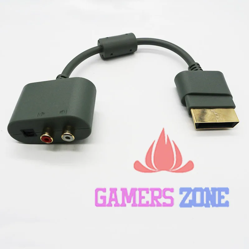10pcs Optical Rca Audio Cable Adapter For Xbox 360 Accessories