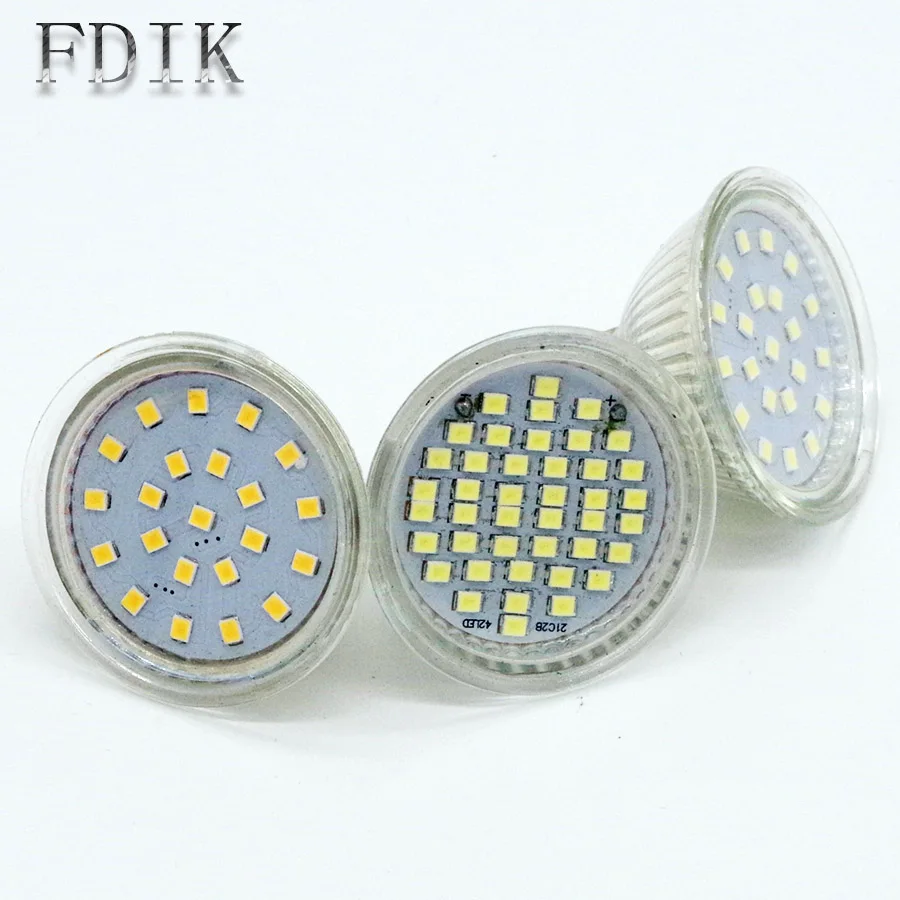 

LED Cup shape Bulb Focus lamp 220V MR16 22 42 48 60leds Energy Saving Lamps SpotLight For Indoor Downlight lighting Warm White