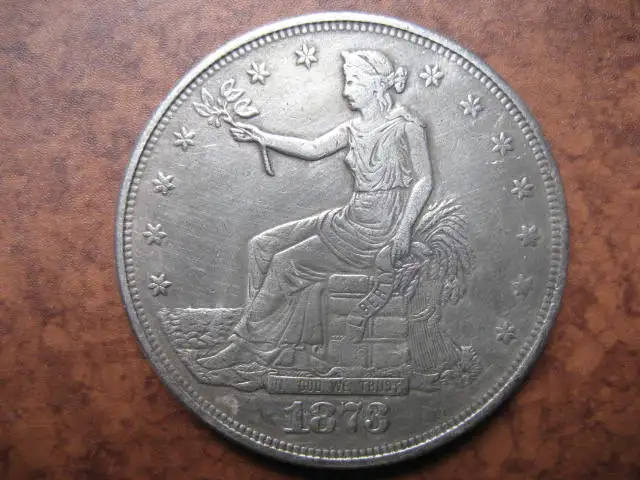

US Trade Dollar 1873-S COINS COPY