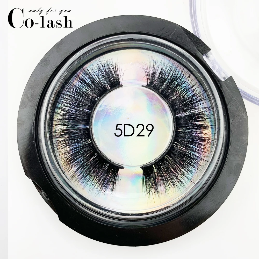 Высококачественные норковые ресницы Colash 5D из натуральной норки 18 мм роскошная