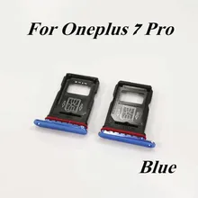 10 pcs/Lot Original SIM Tray Flex Cable For Oneplus 7 Pro SIM/SD Holder Reader Replacement parts