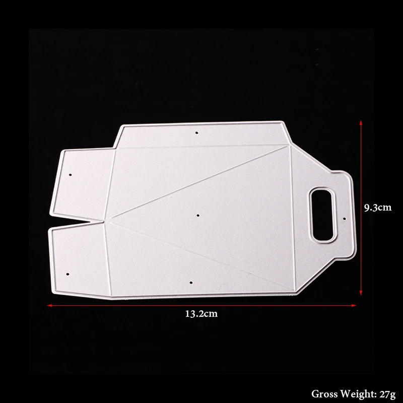 Aboom Лидер продаж Красивые конфеты в подарочной коробке металла умереть Штанцевые формы для DIY Скрапбукинг фотоальбом Декоративные папка трафарет die Резка