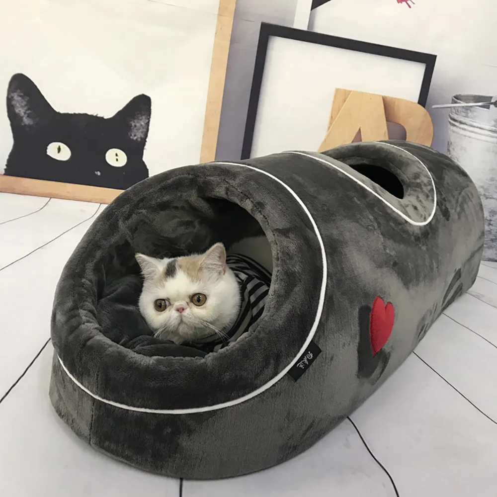 Теплый домик пещера для кошек спальные мешки маленьких собак и котят фланелевый