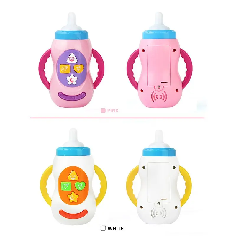 Ребенка раннего Развивающие игрушки Fun Моделирование Baby Bottle флэш-музыка открывалка ребенка раннего развивающие игрушки детские игрушки