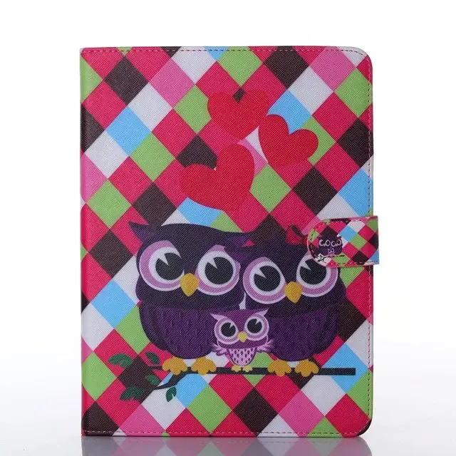 

Lattice PU leather Flip Case for Samsung Galaxy Tab A8.0 T350 A9.7 T550 Tab4 T530 T230 Tab T110 T560 cover case Free Shipping