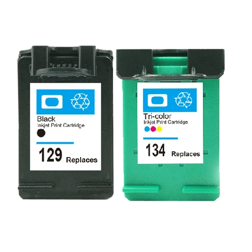 

For HP 129 134 Ink Cartridges For HP Photosmart 8050 C4140 C4150 C4180 C4183 C4188 Officejet 6310 6313 6315 6318