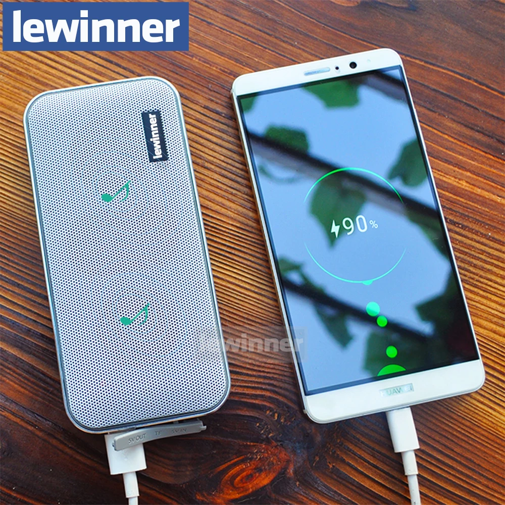 Lewinner BT205 Мини Bluetooth динамик Портативный беспроводной громкоговоритель звук