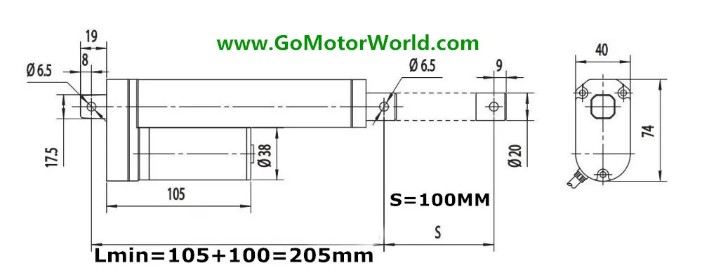 GoMotorWorld LA10 mini linear actuator drawing.jpg