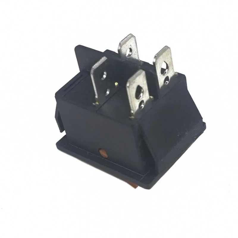5 шт./лот 31*25 мм 4PIN 16A 250V оснастки DPST вкл/выкл положение лодки кулисный