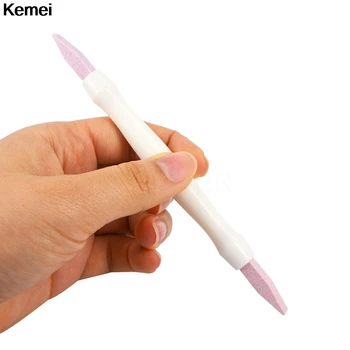 

Nail File Manicure Stick Scrub Stone Cuticle Remover Grinding Rod Pen Spoon Cut Trimmer Buffer Nail Pusher Care Tools