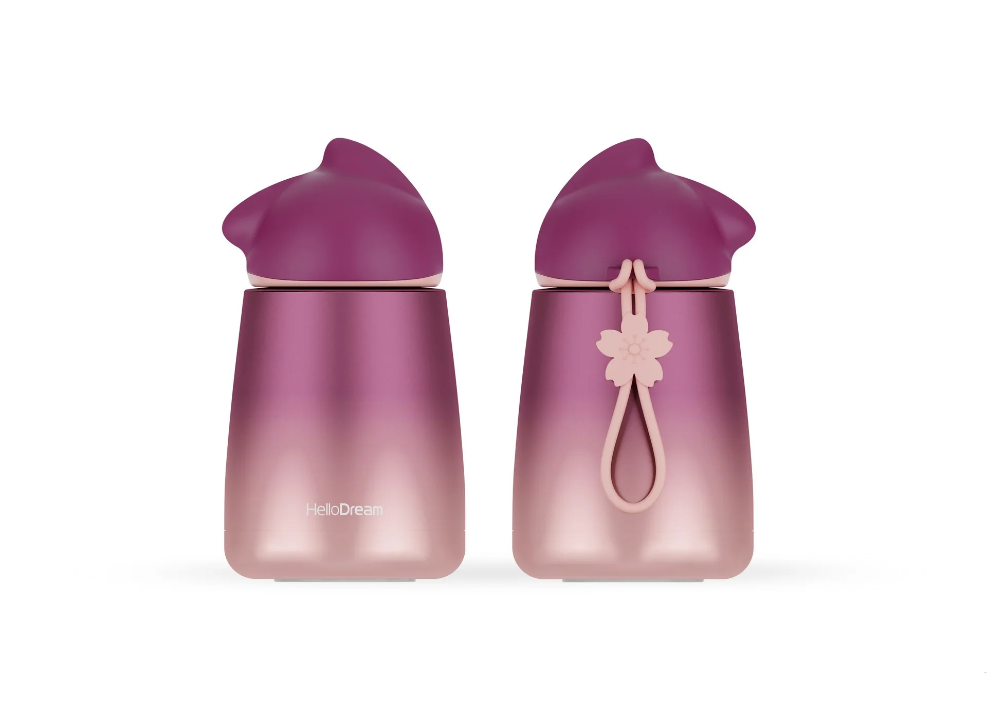 Cena 300 400ml Termos kubek ze stali nierdzewnej królik Cartoon przenośny Termos prezent butelka termosowa kubek izolowany kobiety termosy