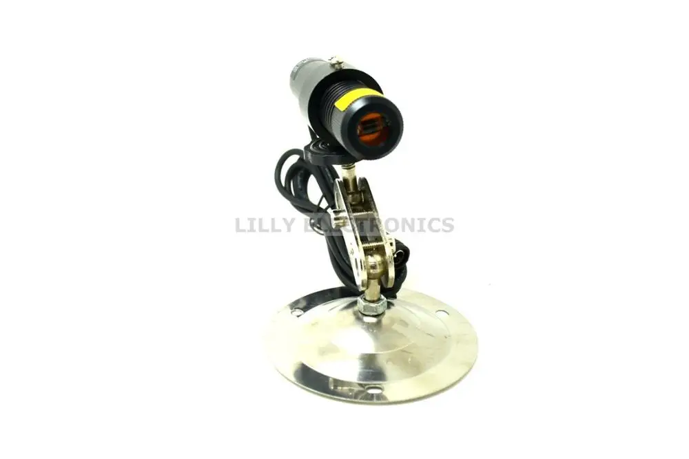 660nm 200mW 15 Meters Indoor Locator Line Laser Marking Instrument with Mount Heatsink with Adapter High Quality