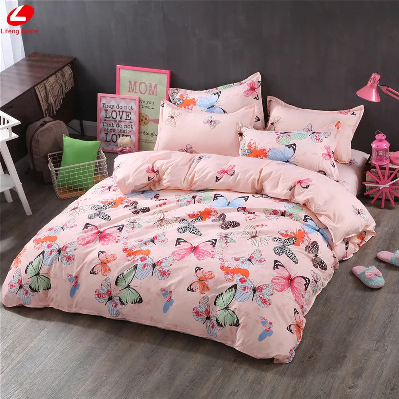 Home Ttextile Children/kids bedding 100 cotton wholesale butterfly