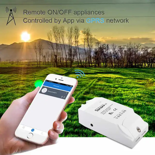 Gsm реле sonoff