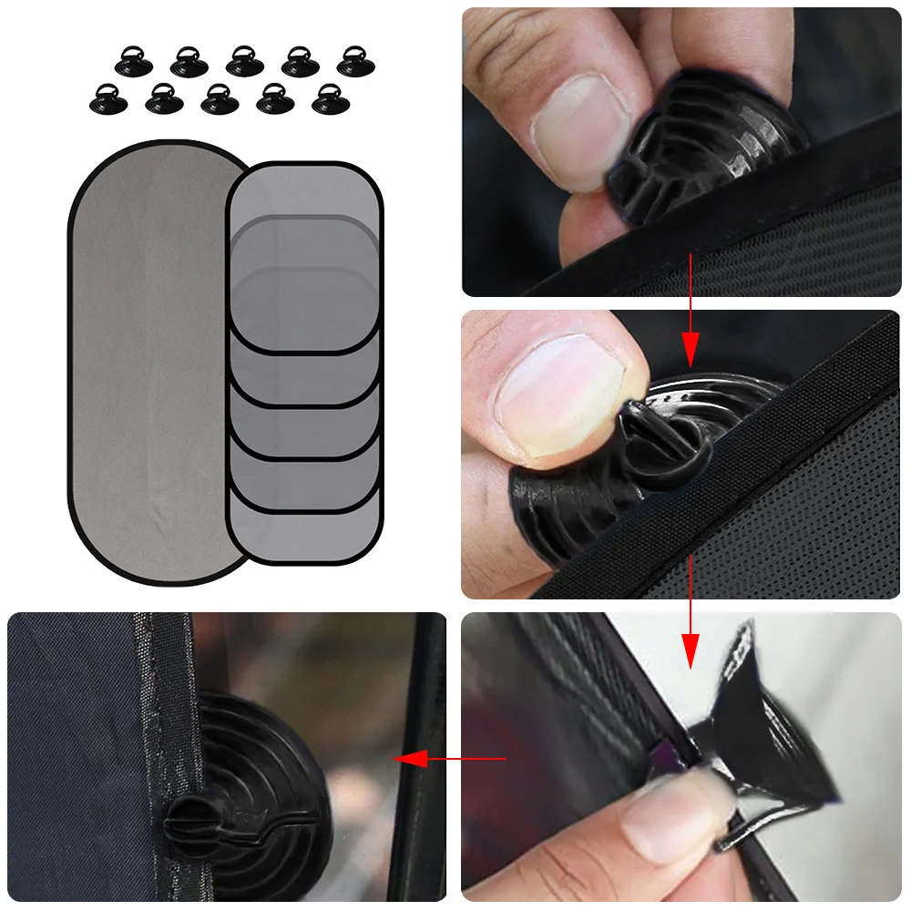 Sunshade Car Styling Black