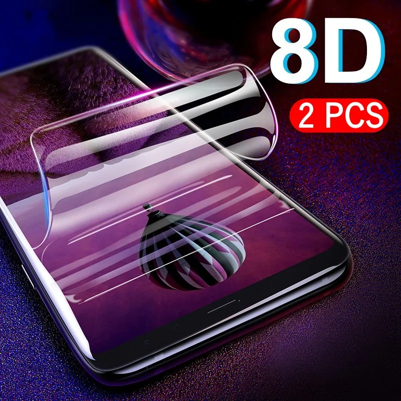 2 шт./лот 3D мягкая ПЭТ пленка для Samsung Galaxy S20 S10 S7 край S8 S9 plus Note 8 9 Защитная экрана не