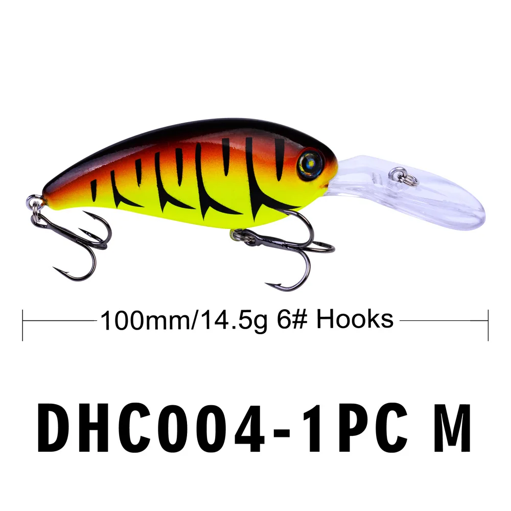 Рыболовные приманки Peche Minnow Shads искусственная приманка воблеры Topwater рыболовные снасти инструменты жесткие приманки Isca Pesca 100 мм 14,5 г - Цвет: M