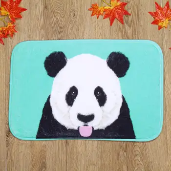 

Doormat Colorful Printed Animal Anti-slip Doormat Bathroom Bedroom Floor Carpet Decor