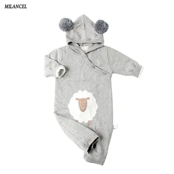 

Milancel 2018 Winter Baby Rompers Cartoon Style Baby Boys Jumpsuits Infant Girl Boy Jumpers Kids Baby Outfits Clothes