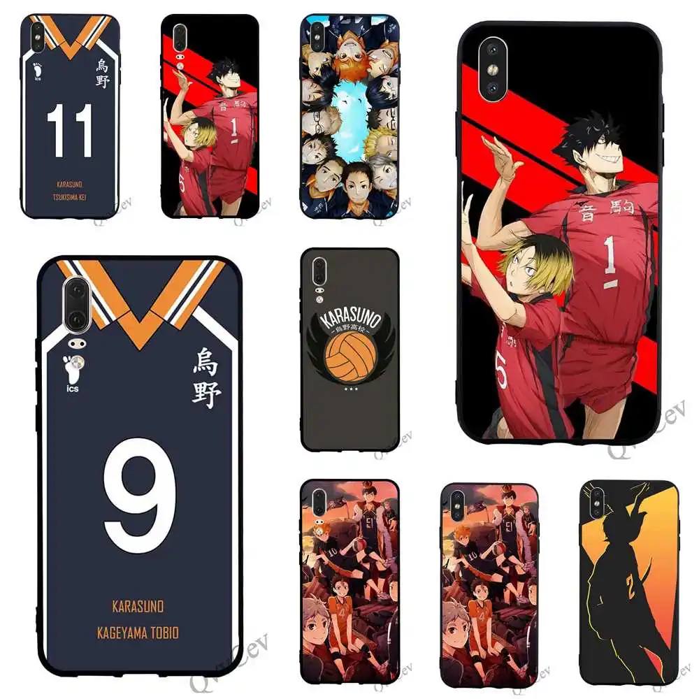 

Hybrid Haikyuu Nekoma Phone Cover for iPhone 6 Case 7 XR X 8 Plus 5 6S 5S SE Xs Max Covers