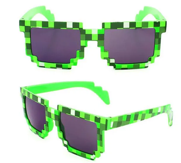 Minecraft Creeper Cosplay Boys Girls Game Spectacles Sunglasses