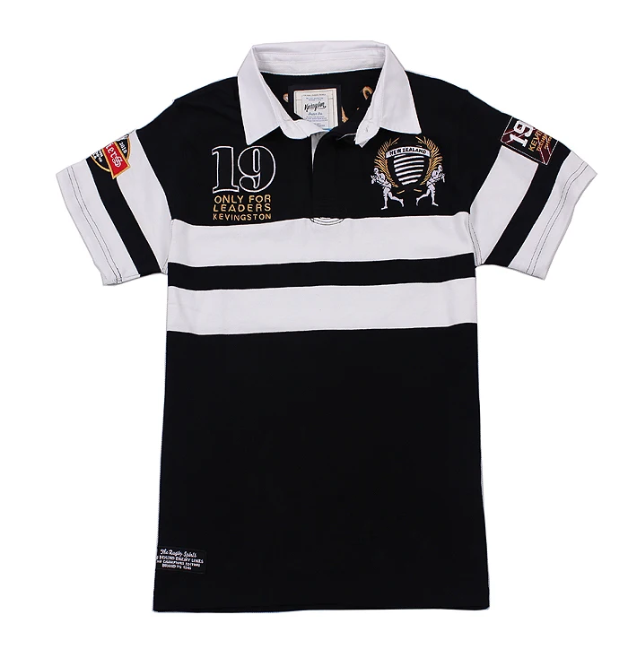 KEVINGSTON VINTAGE NEW ZEALAND NO.19 RUGBY POLO JERSEY SIZE S XXXL
