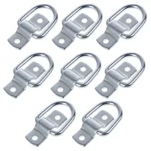 ^#Cheap 8Pcs Tie Down D Ring Load Anchor Forged Lashing Ring Anchor Trailer With 9600 Pound Capacity ^#Cheap 8Pcs Tie Down D Ring Load Anchor Forged Lashing Ring Anchor Trailer With 9600 Pound Capacity