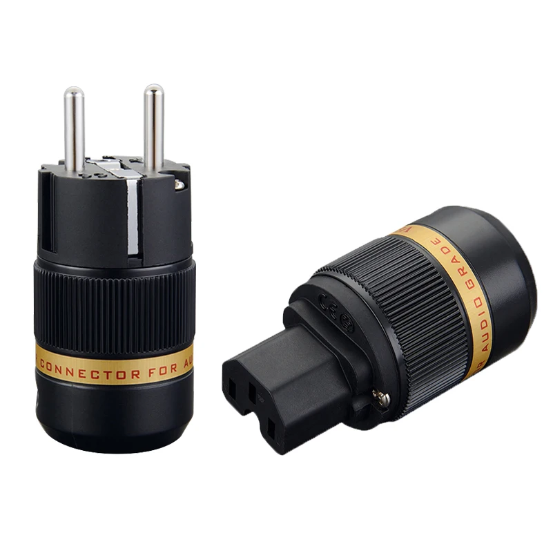 Viborg VE501R+VF501R EU power plug Pure copper