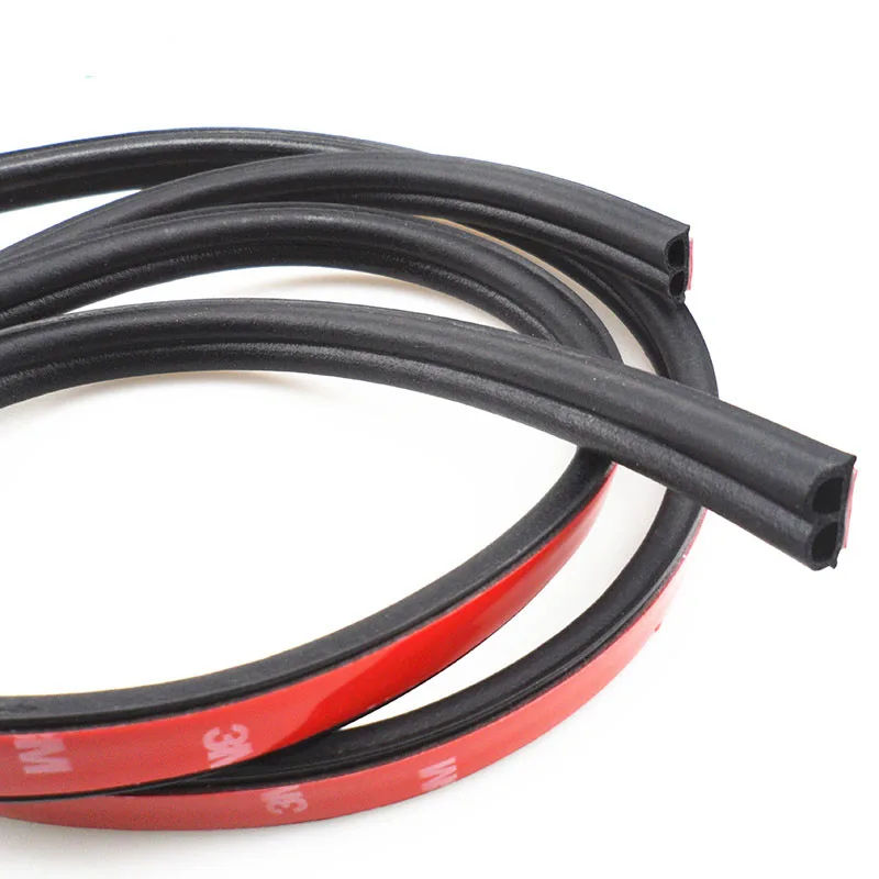 

5 m rubber seal trimming noise insulation for automotive door hood doors for Toyota Camry Corolla RAV4 Yaris Highlander/Land