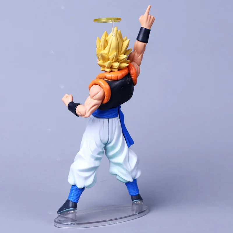 Аниме Dragon Ball Z Gogeta Вегета Сон Гоку Fusion Angel Aura Super Saiyan Chocolate figuation Com фигурка ПВХ Модель DBZ